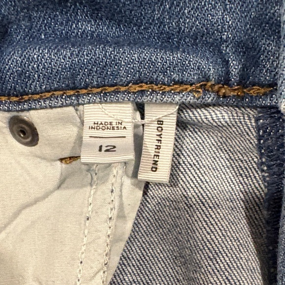 LOFT Classic Straight Leg Blue Jeans - Picture 3 of 3